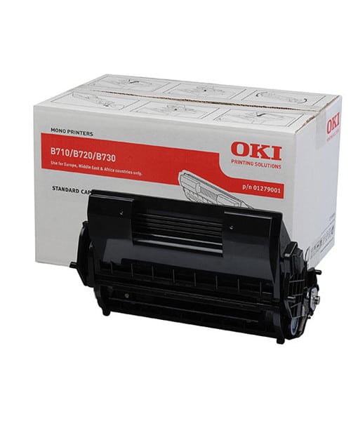 Compatible 01279001 OKI toner Black  for B710/ B720/ B730
