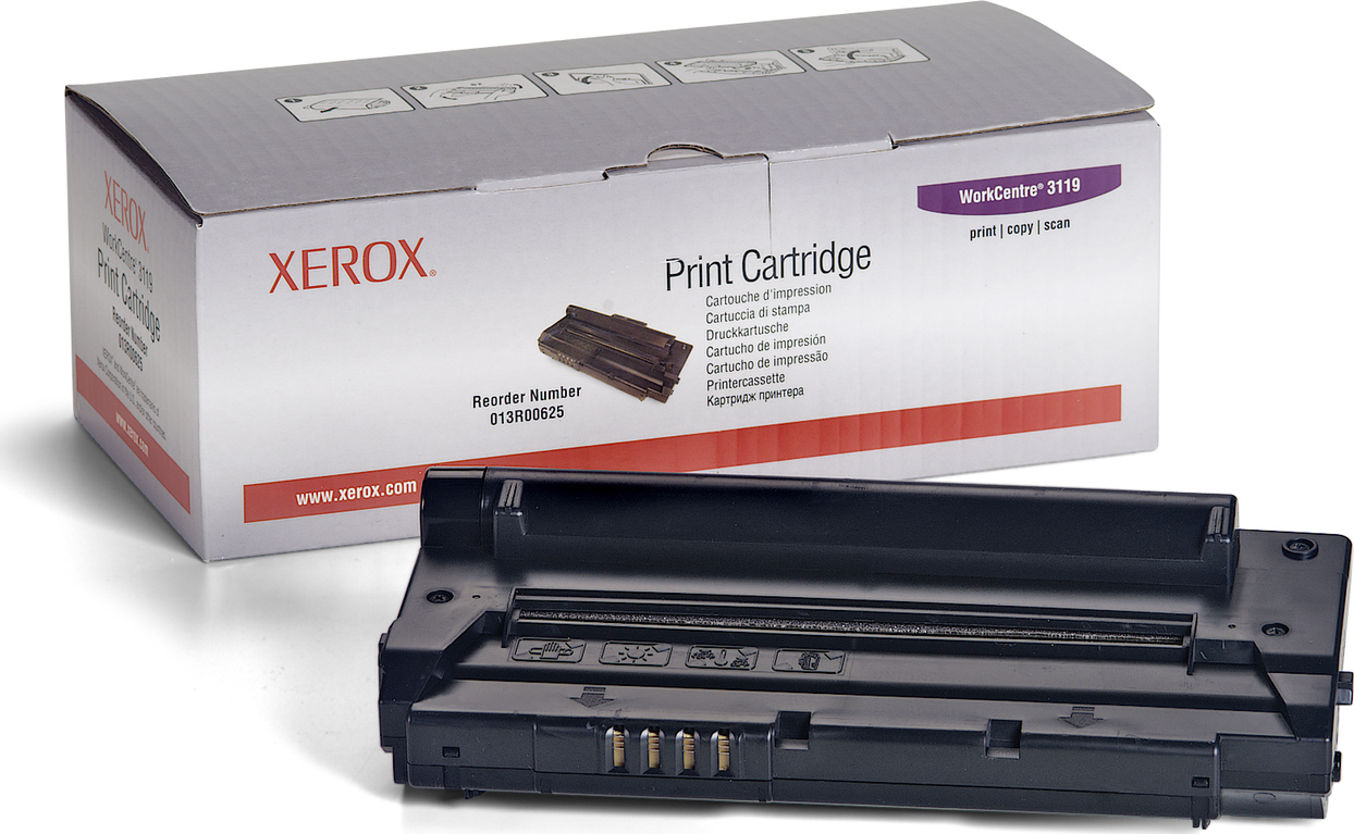 Compatible 013R00625 XEROX toner Black  for WorkCentre WC 3119