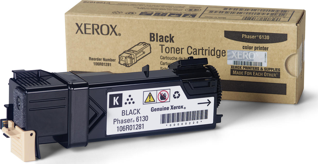 Compatible 106R01281 XEROX toner Black  for Phaser 6130 / 6130N