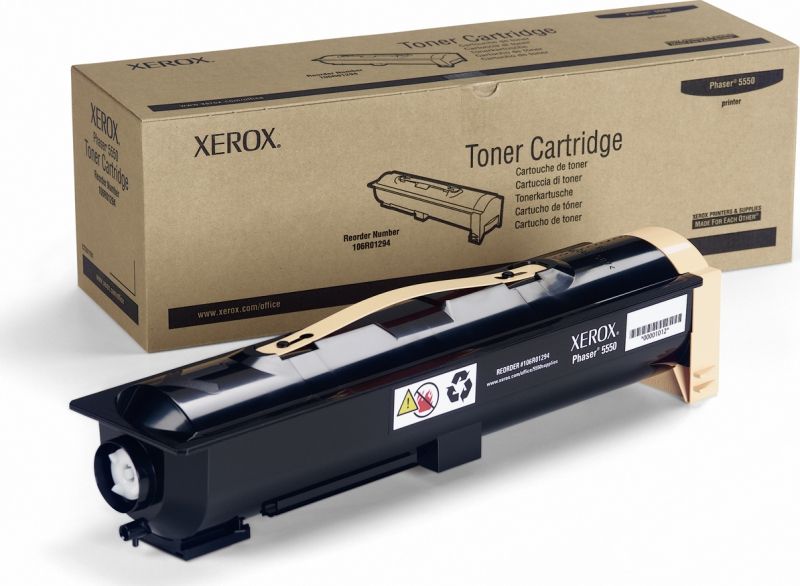 Συμβατό 106R01294 Black toner για XEROX Phaser 5500/ 5550