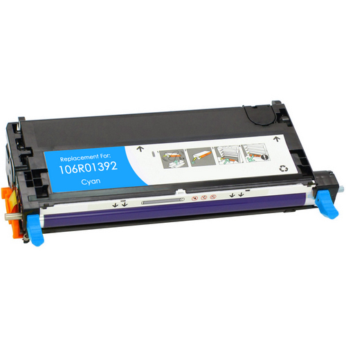 Compatible 106R01392 XEROX toner Cyan high yield  for Phaser 6280