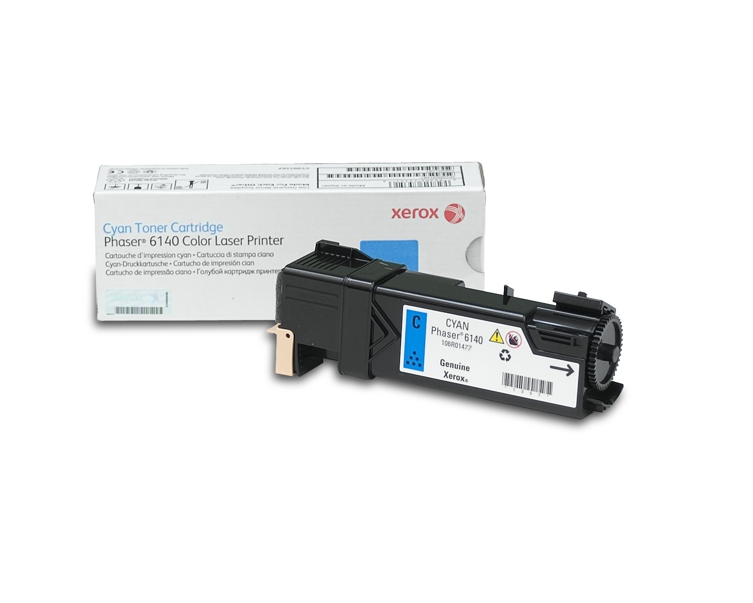 Compatible 106R01477 XEROX toner Cyan  for Phaser 6140