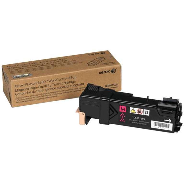 Compatible 106R01595 XEROX toner Magenta  for Phaser 6500 / 6505