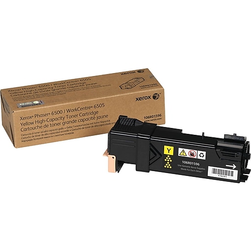 Compatible 106R01596 XEROX toner Yellow  for Phaser 6500 / 6505