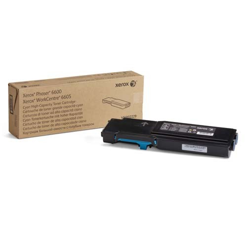 Συμβατό 106R02229 Cyan high yield toner για XEROX Phaser 6600 / 6605