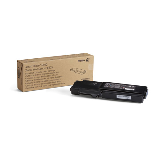Compatible 106R02232 Black high yield toner for XEROX Phaser 6600 / 6605