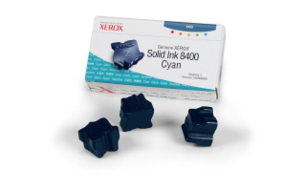 Compatible 108R00605 Cyan - 3 sticks toner for XEROX Phaser 8400