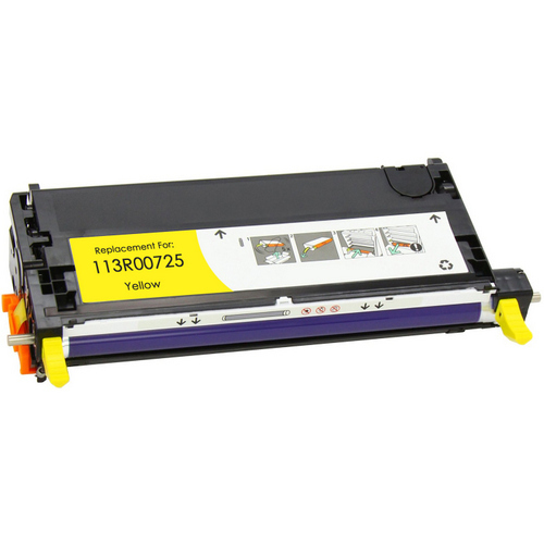 Compatible 113R00725 XEROX toner Yellow high yield  for Phaser 6180