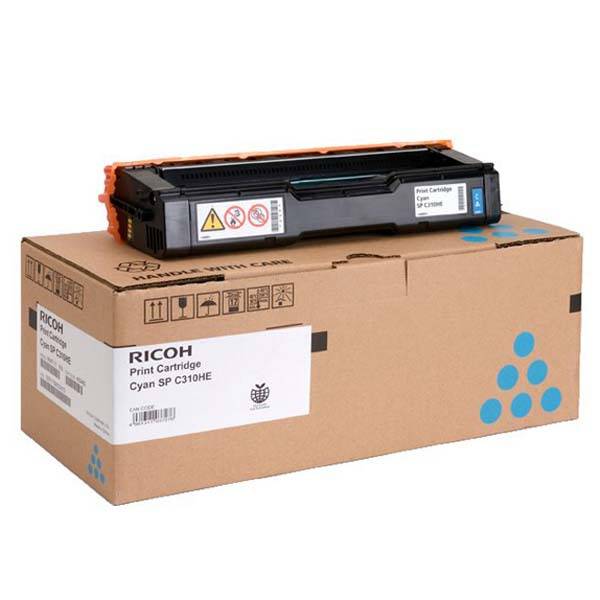 Compatible 406480 Cyan toner for Ricoh Aficio SPC231/ SPC232/ SPC311/ SPC312/ SPC320/ SPC242