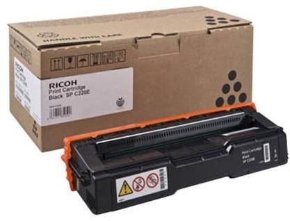 Compatible 407642 Black toner for Ricoh Aficio SPC220/ SPC221/ SPC222