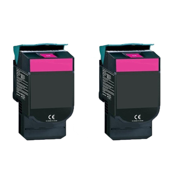 Συμβατό 80C2HC0 / 802HC Lexmark toner Cyan high yield  για CX310 / CX410 / CX510