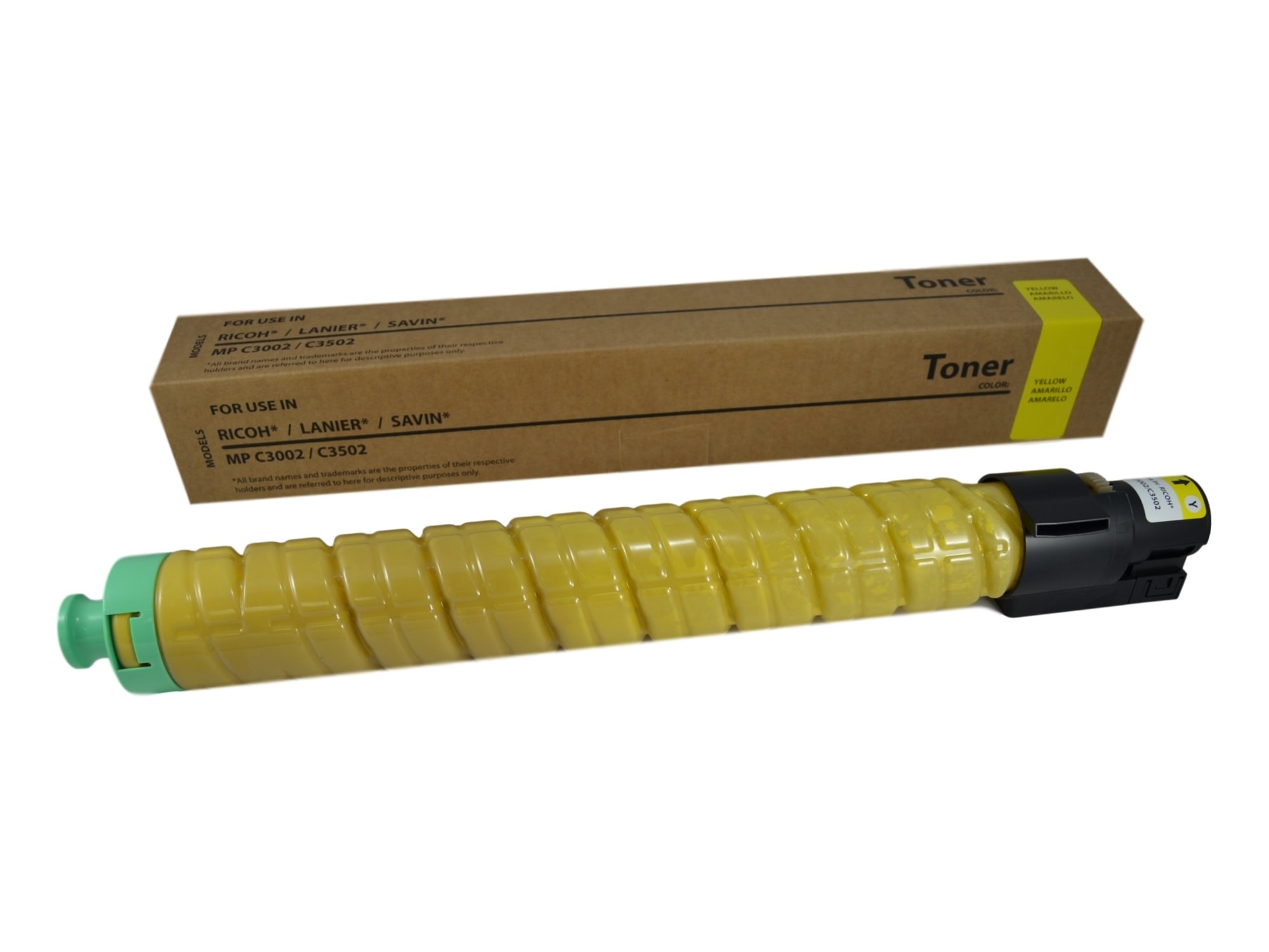 Compatible 841736 Yellow toner for Ricoh MPC3002/ MPC3502