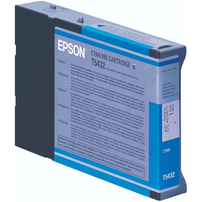 Compatible T543200/ C13T543200 Cyan cartridge for Epson Stylus Pro 4000/ 4400/ 7600/ 9600