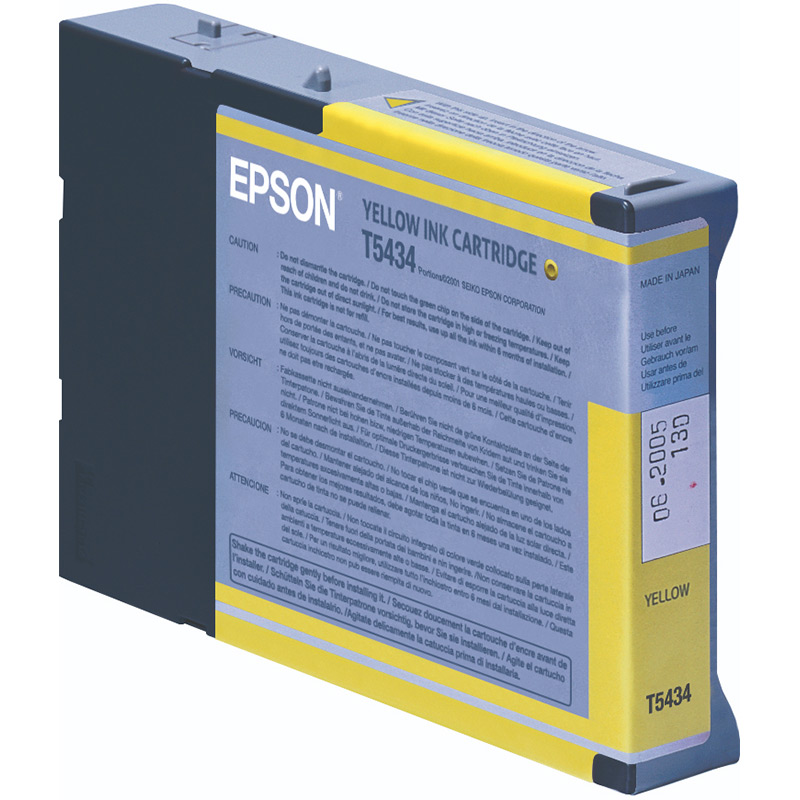 Compatible T543400/ C13T543400 Yellow cartridge for Epson Stylus Pro 4000/ 4400/ 7600/ 9600