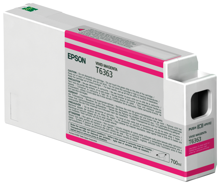 Συμβατό T636300/ C13T636300 Vivid Magenta high yield cartridge για Epson Stylus Pro 7700/ 7710/ 7890/ 7900/ 7910/ 9700/ 910/ 9890/ 9900/ 9910 Ultrachrome K3/ HDR