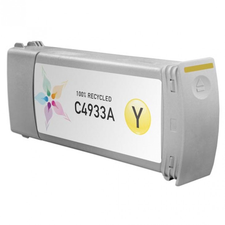 Compatible C4933A No. 81 - Yellow for Hp Plotter 5000 / 5500 series (Dye)