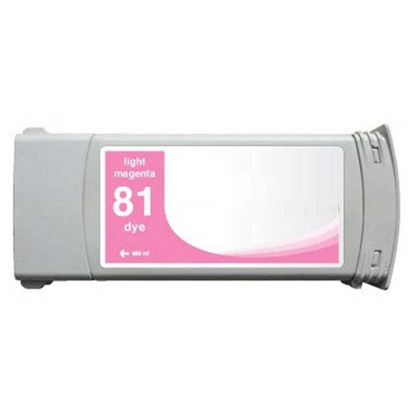 Compatible C4935A No. 81 - Light Magenta for Hp Plotter 5000 / 5500 series (Dye)