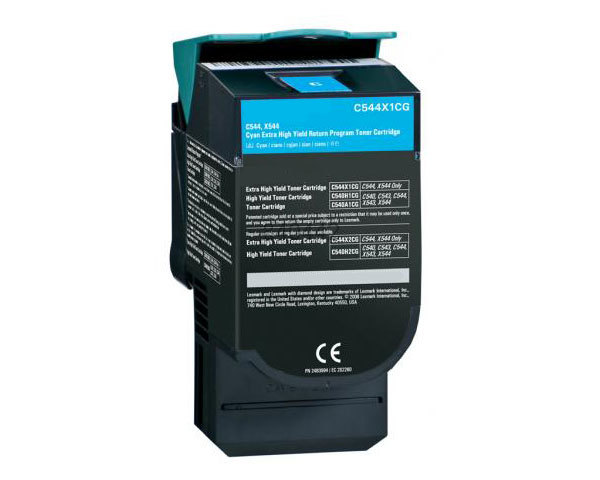 Compatible C544X1CG / C544X2CG Lexmark Toner Cyan for C544 / C546 / X544 / X546 / X548