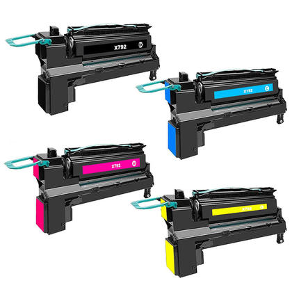 Compatible C792X1KG Black high yield toner for LEXMARK C792/X790/X792