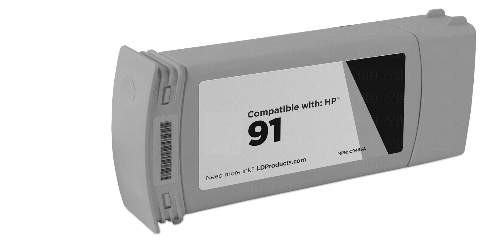 Compatible C9465A No. 91 - Photo Black for Hp Plotter Z 6100