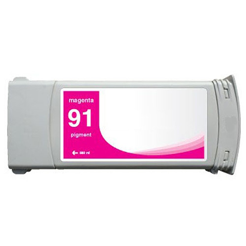 Compatible C9468A No. 91 - Magenta for Hp Plotter Z 6100