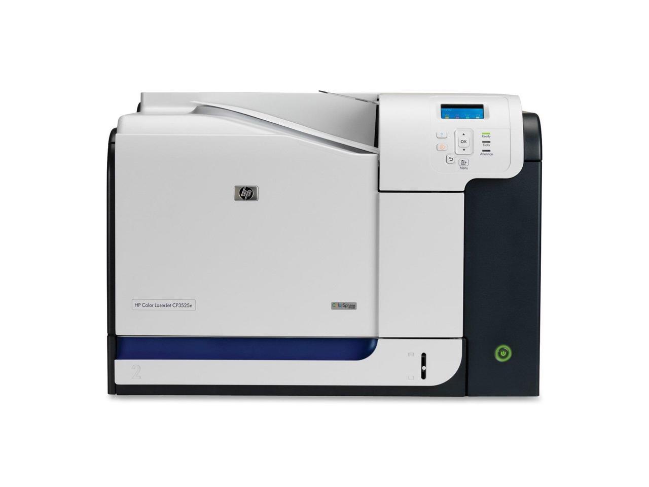 Refurbished colored printer HP Laserjet CP3525N - (CC469A)