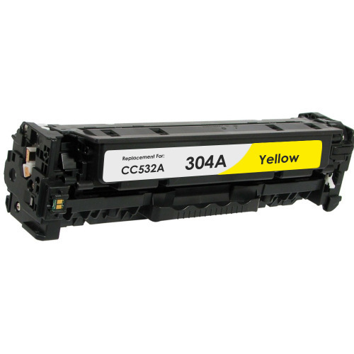 Compatible CC532A Hp Toner Yellow 304A for CP2025 / CM2320