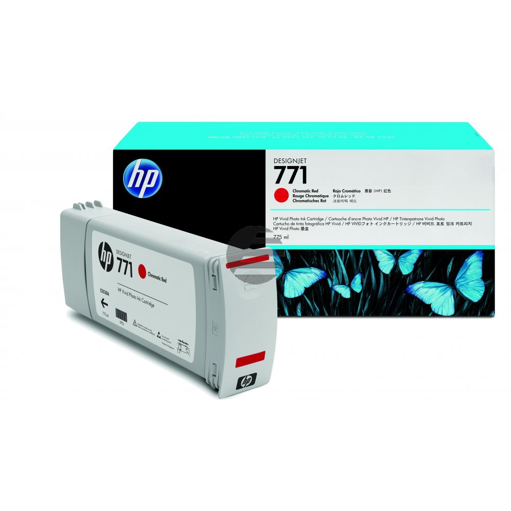 Compatible CE038A (Β6Υ16Α) No.771 - Chromatic Red for Hp Plotter Z6200/ Ζ6600/ Ζ6800