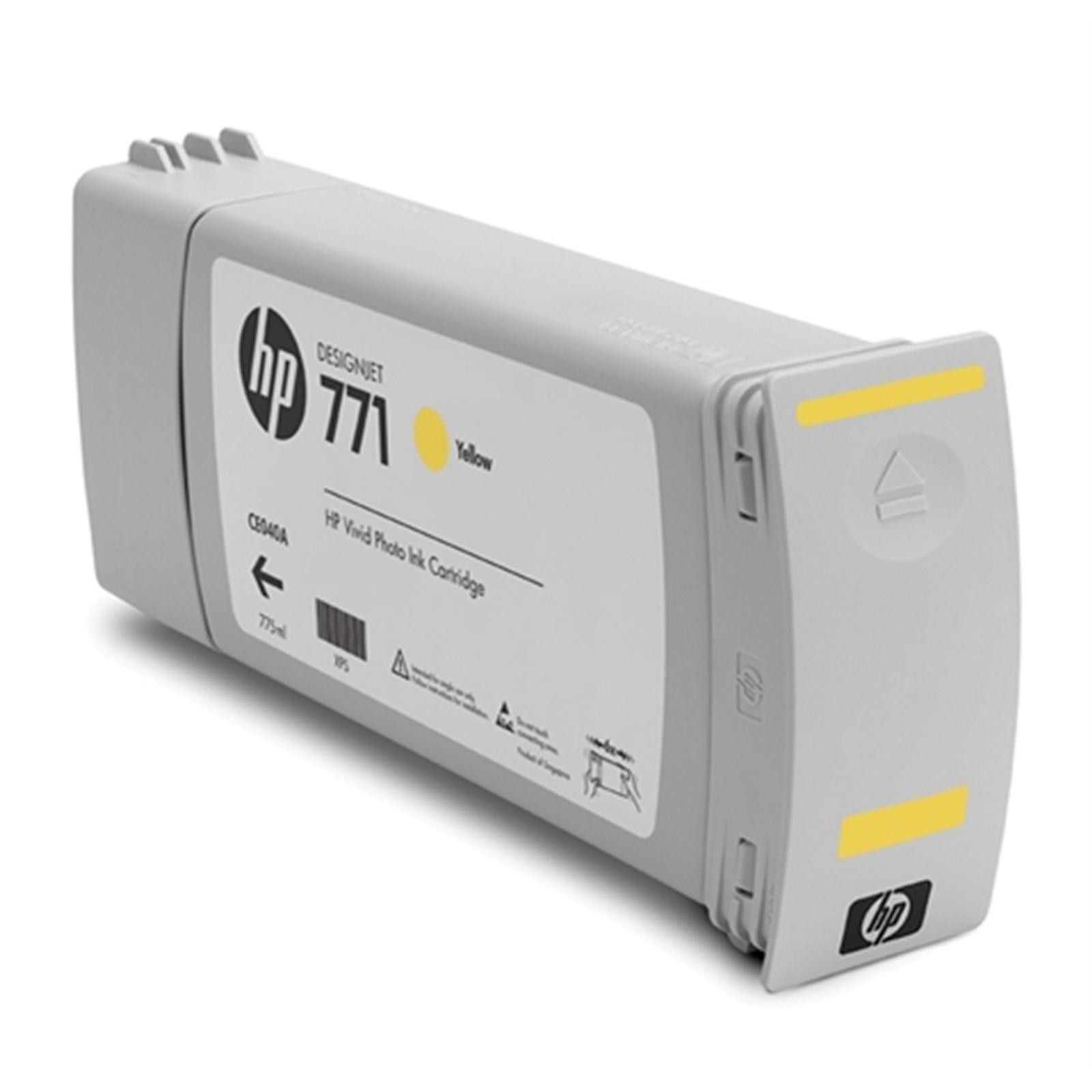 Compatible CE040A (Β6Υ18Α) No.771 - Yellow for Hp Plotter Z6200/ Ζ6600/ Ζ6800