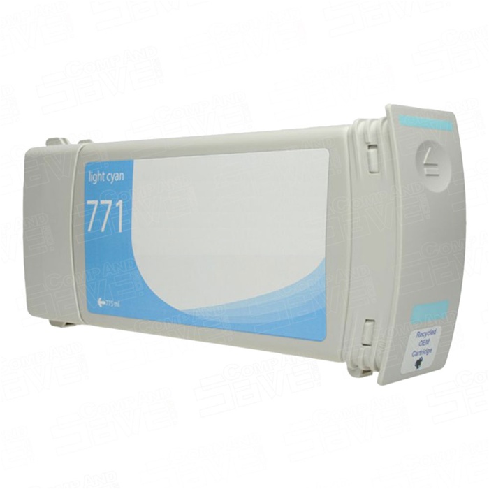 Compatible CE042A (Β6Υ20Α) No.771 - Light Cyan for Hp Plotter Z6200/ Ζ6600/ Ζ6800