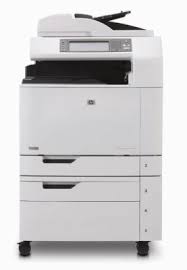 Refurbished colored multifunction printer HP Laserjet CM6030 MFP - (CE664A)