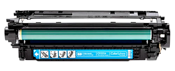 Συμβατό CF031A HP toner Cyan  για Laser Colour CM4540 MFP