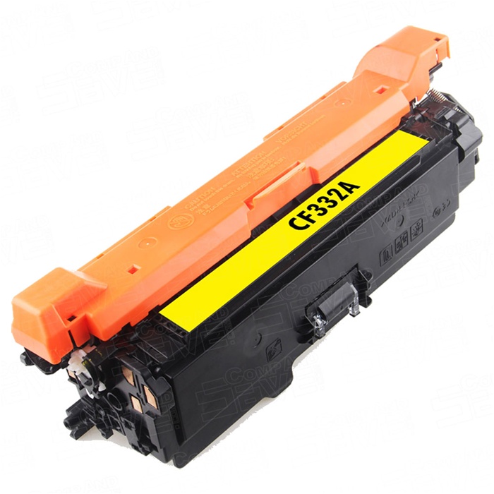 Compatible CF332A Yellow toner for HP Laser Colour PRO M651 MFP - 654A