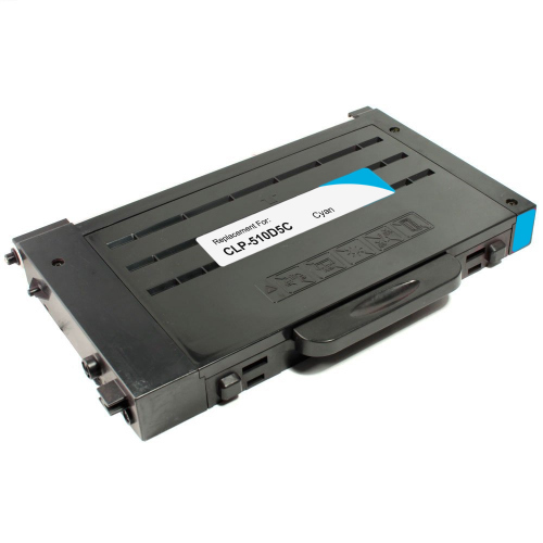 Compatible CLP-510D5C Samsung toner Cyan high yield  for CLP-510