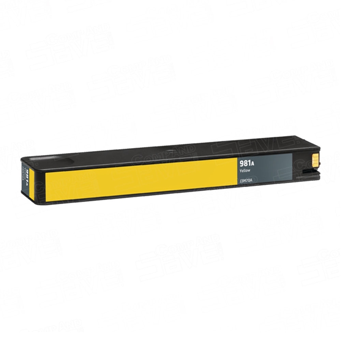 Συμβατό J3M70A Yellow cartridge - 981Α για HP PageWide Enterprise Color 556/ MFP E58650/ MFP 586/ MFP 587/ MFP 588/ 