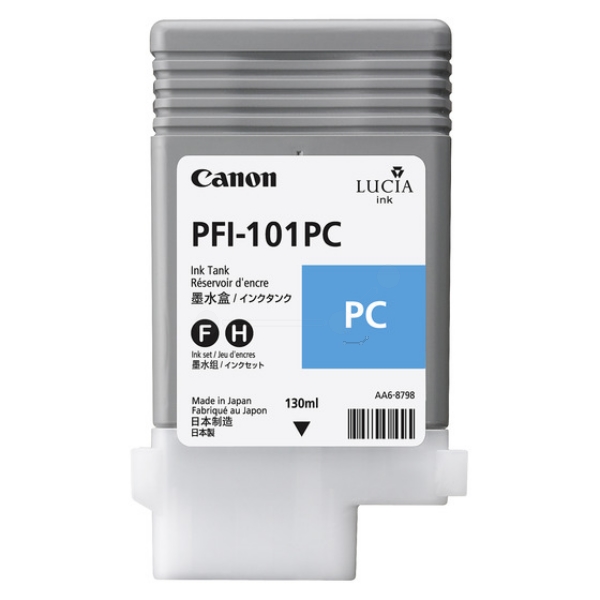 Compatible 0887B001/ PFI-101PC Photo Cyan No. 101 cartridge for Canon iPF5000/ iPF6000s