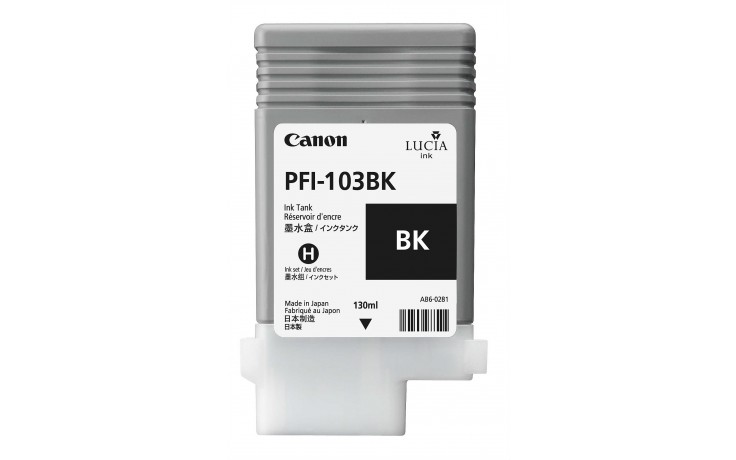 Compatible 2212B001/ PFI-103BK Black No. 103 cartridge for Canon iPF5100/ iPF6100/ iPF6200
