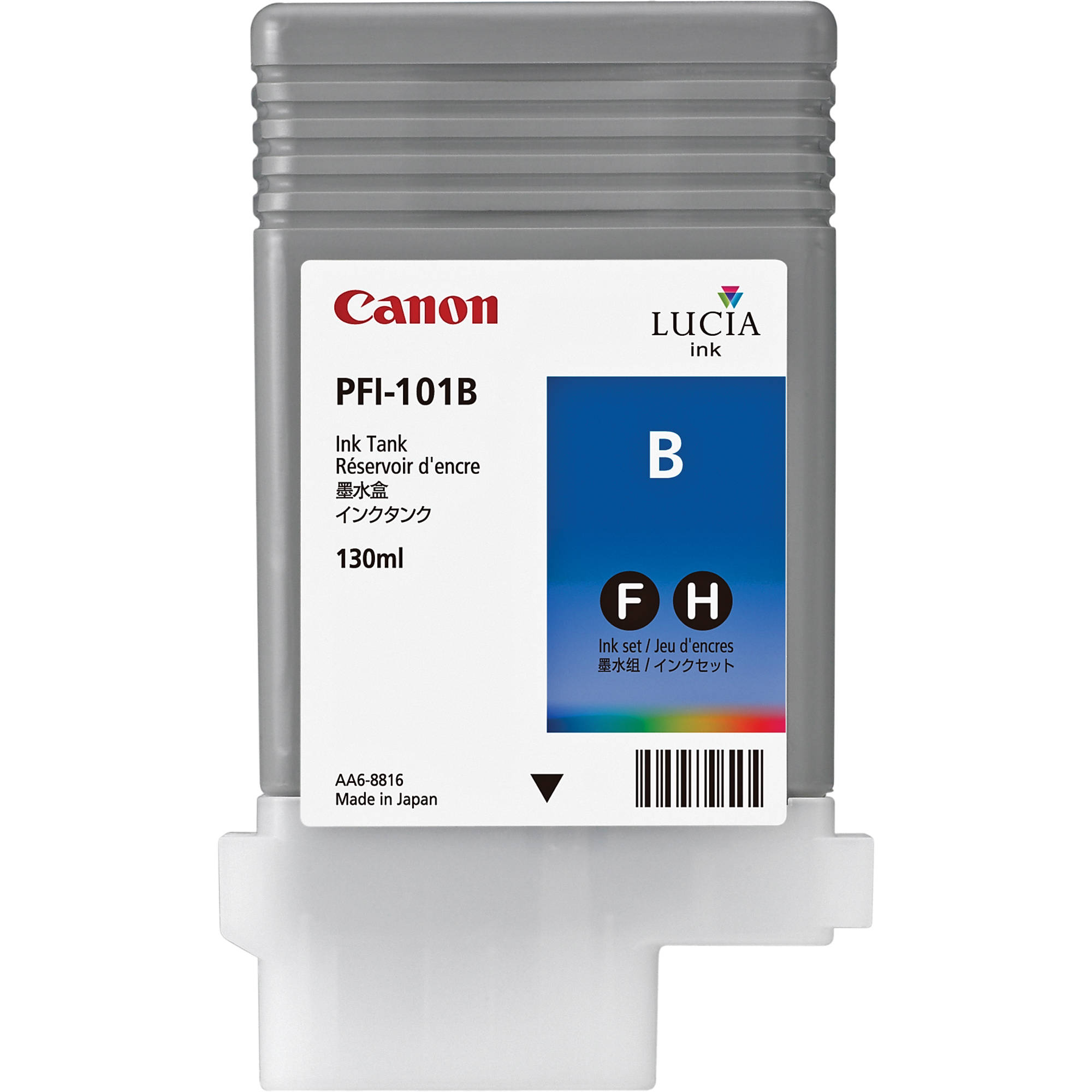 Compatible 0891B001/ PFI-103B Blue No. 103 cartridge for Canon iPF5100/ iPF6100/ iPF6200