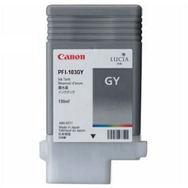 Compatible 2213B001/ PFI-103GY Grey No. 103 cartridge for Canon iPF5100/ iPF6100/ iPF6200