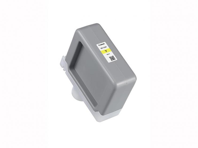 Compatible 2367C001/ PFI-110Y Yellow No. 110 cartridge -  for Canon TX2000/ TX-20000/ TX3000/ TX-3000/ TX4000/ TX-4000