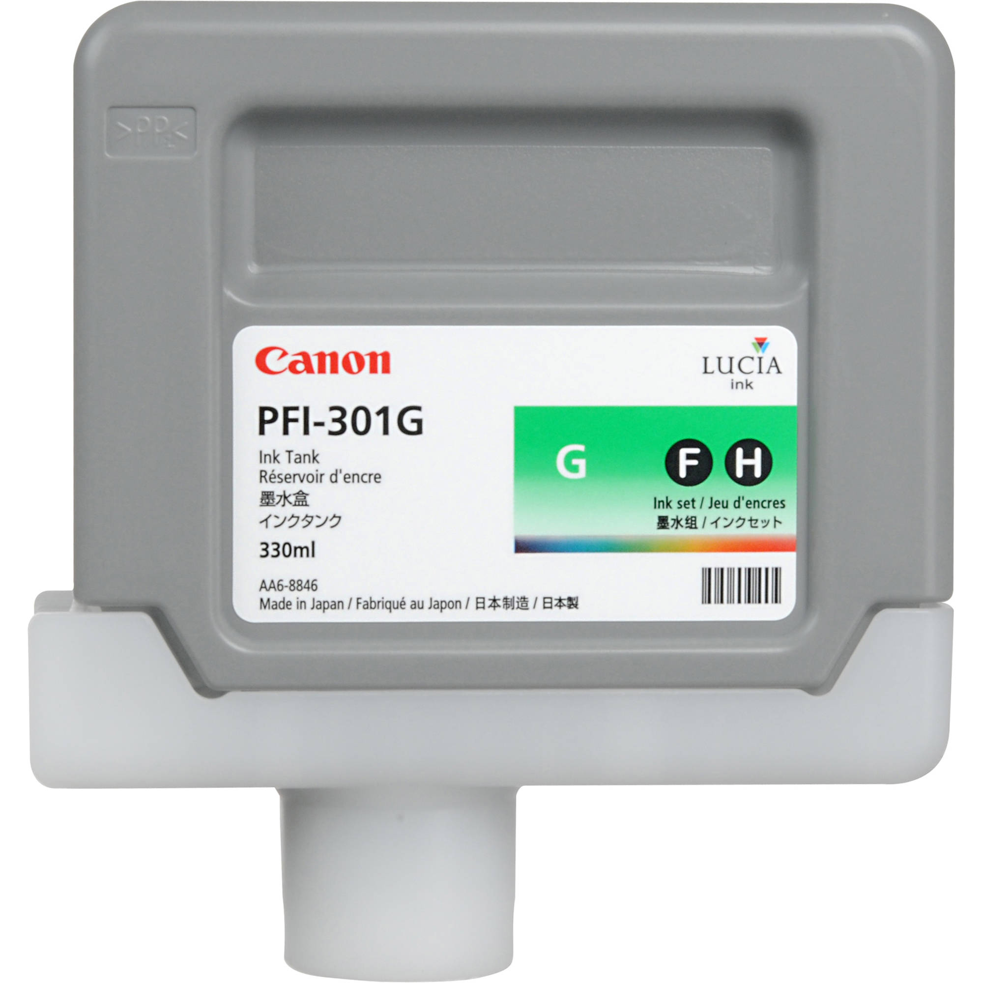 Συμβατό 1493B001/ PFI-301G Green No. 301 cartridge για Canon iPF8000/ iPF9000