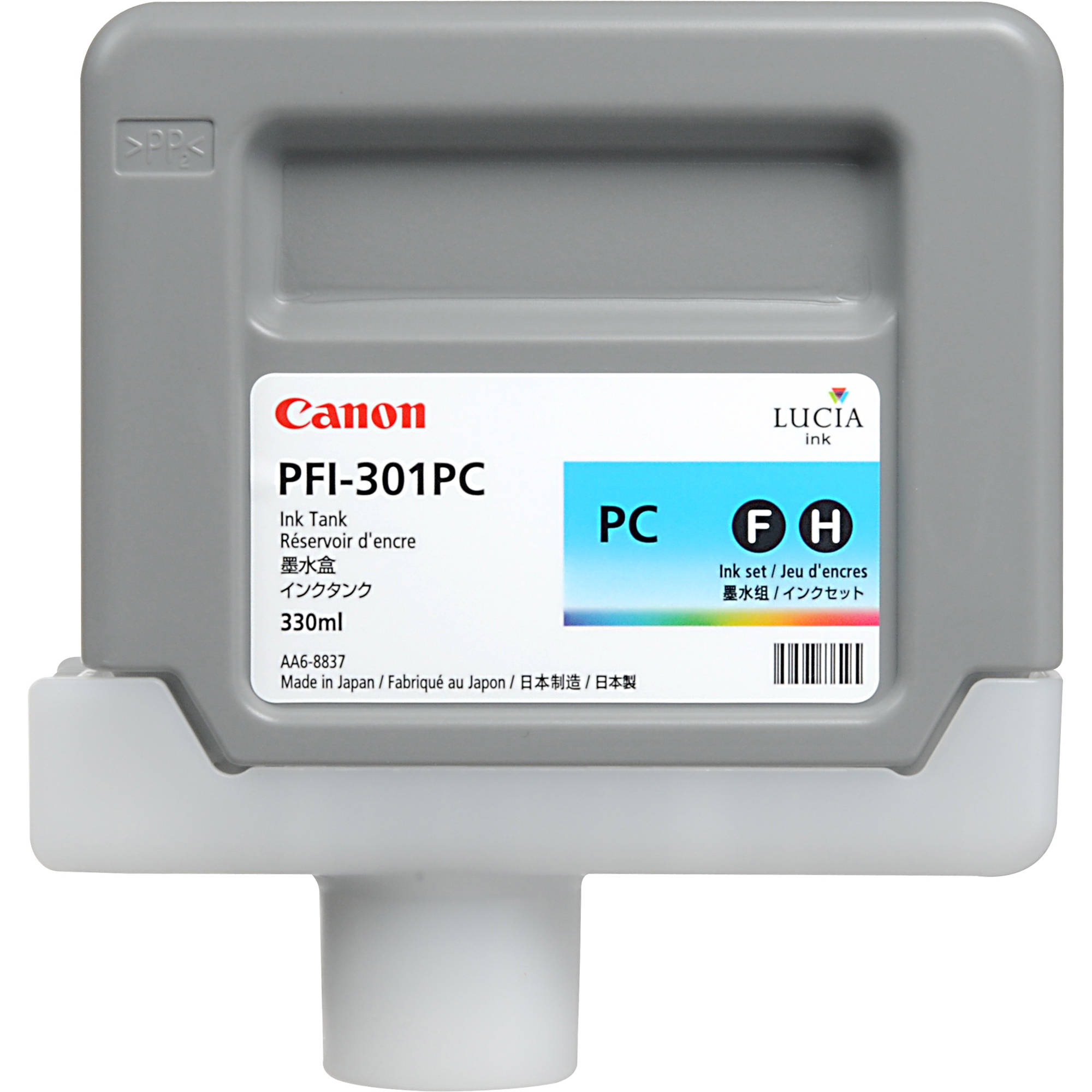 Συμβατό 1490B001/ PFI-301PC Light Cyan No. 301 cartridge για Canon iPF8000/ iPF9000