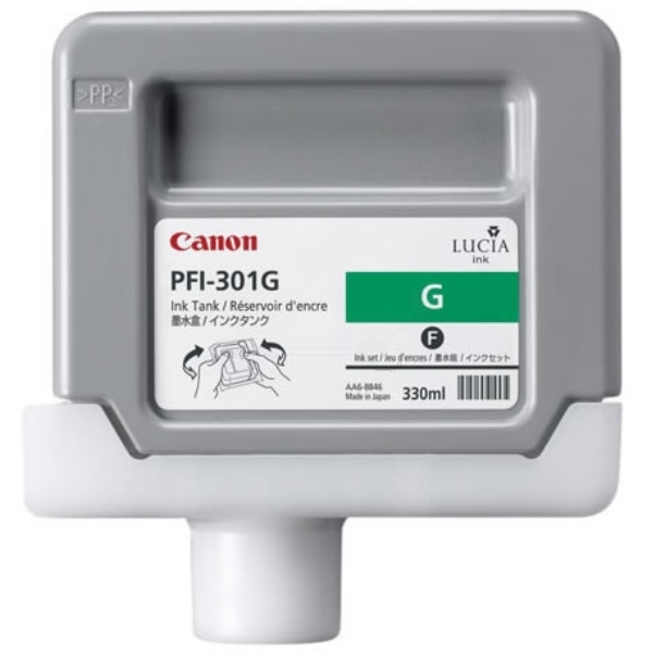 Compatible 1493B001/ PFI-302G Green No. 302 cartridge for Canon iPF8100/ iPF9100