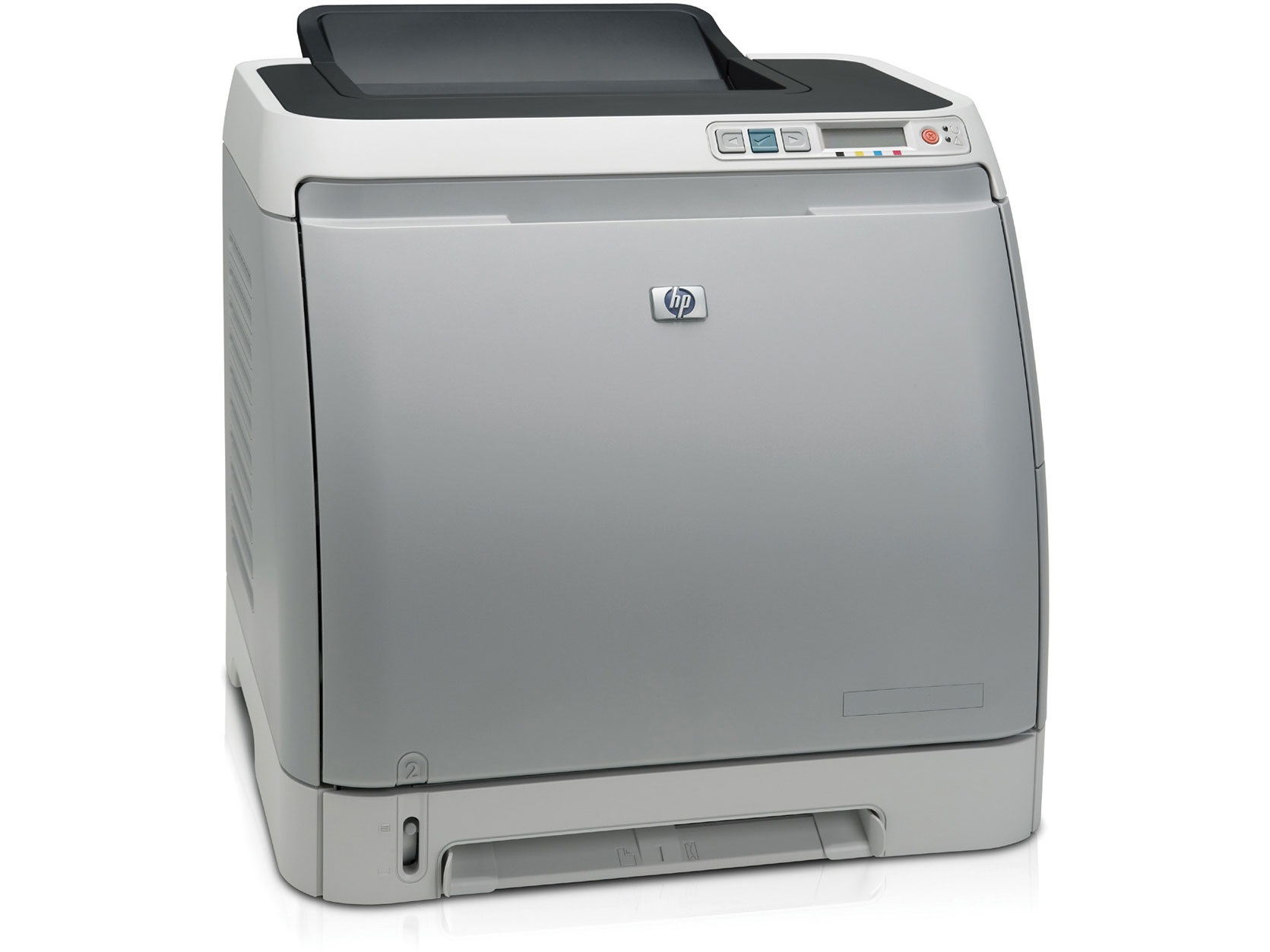 Ελαφρώς  έγχρωμος μεταχειρισμένος εκτυπωτής HP Laserjet 2600N - (Q6455A)