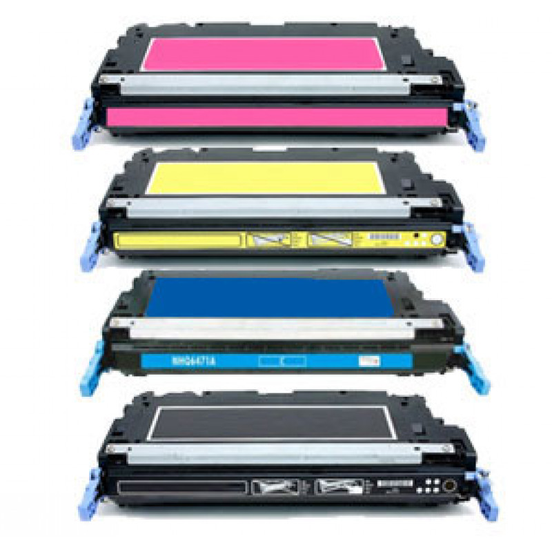 Συμβατό Q6471A LaserJet Toner Cyan 502A για HP 3600