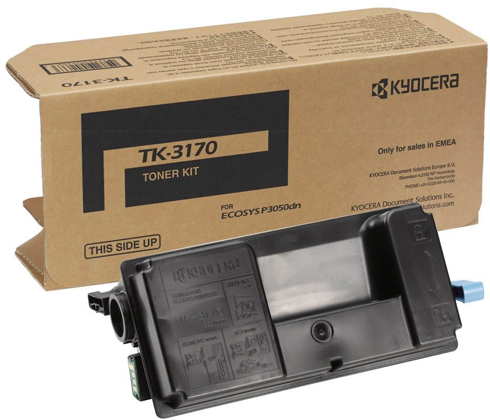 Συμβατό TK-3170 Black toner για Kyocera ECOSYS P3050/ P3055/ P3060