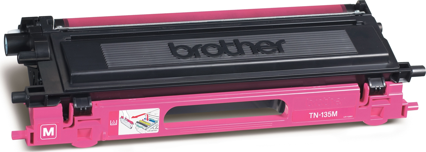 Compatible TN-135M Brother toner Magenta high yield  for TN115/ TN135/ HL-4040/ HL-4050/ HL-4070/ DCP-9040/ DCP-9042/ DCP-9045/ MFC-9440/ MFC-9840