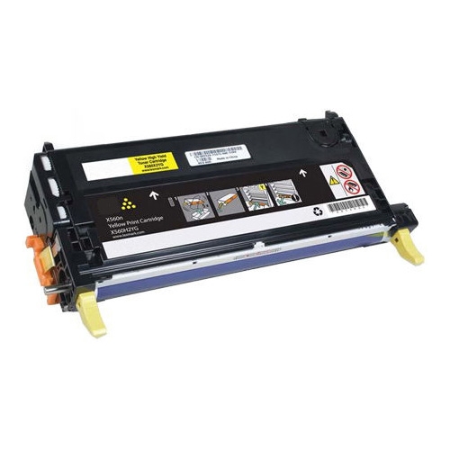 Compatible X560H2YG Lexmark toner Yellow high yield  for X560